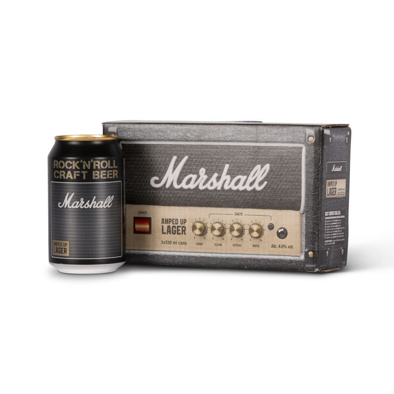 Marshall Amped Up Lager 12° 3×0