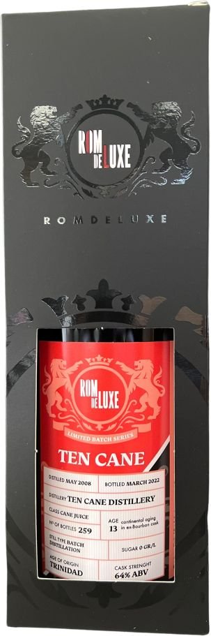 Rom De Luxe Ten Cane 13y 0