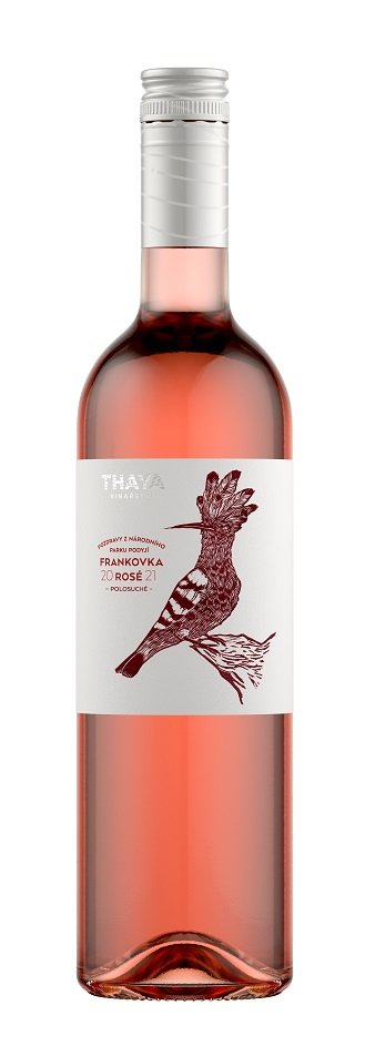 Thaya Frankovka rosé - Pozdravy z národního parku Pozdní sběr 2021 0