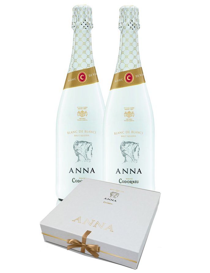 Anna de Codorníu Blanc de Blancs Brut Reserva 2×0