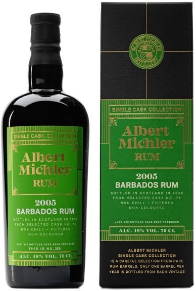 Albert Michler Single Cask Barbados 15y 2005 0