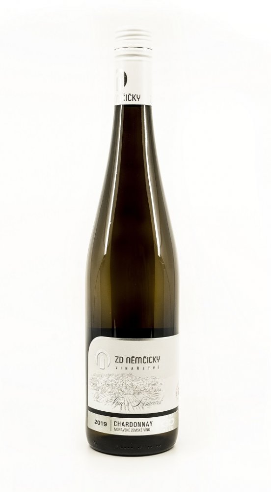 ZD Němčičky Chardonnay Moravské zemské víno 2019 0