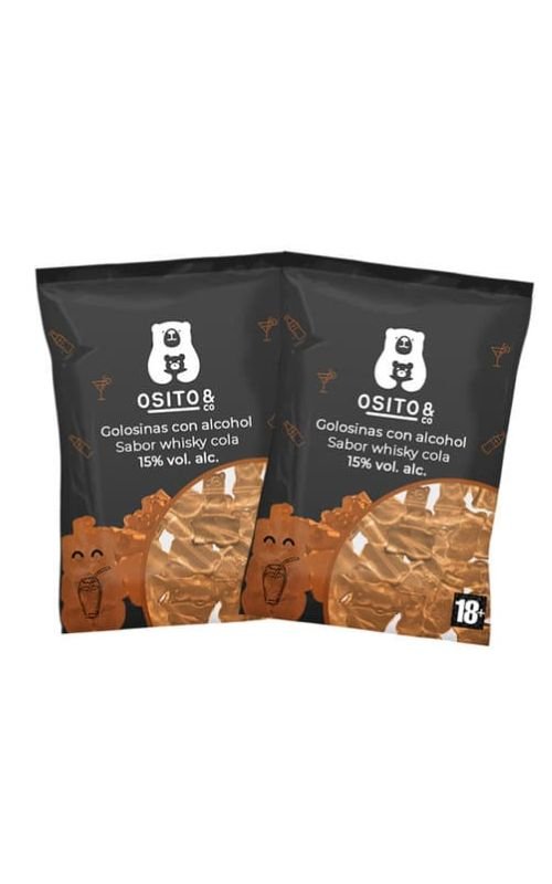 Osito&Co Želé s Příchutí Koly s Alkoholem 120g 15%