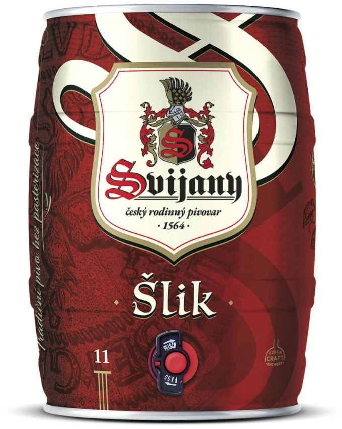 Šlik 11 Světlý Ležák Soudek 5l 4%