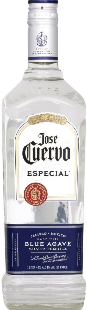 Jose Cuervo Especial Silver 1l 40%