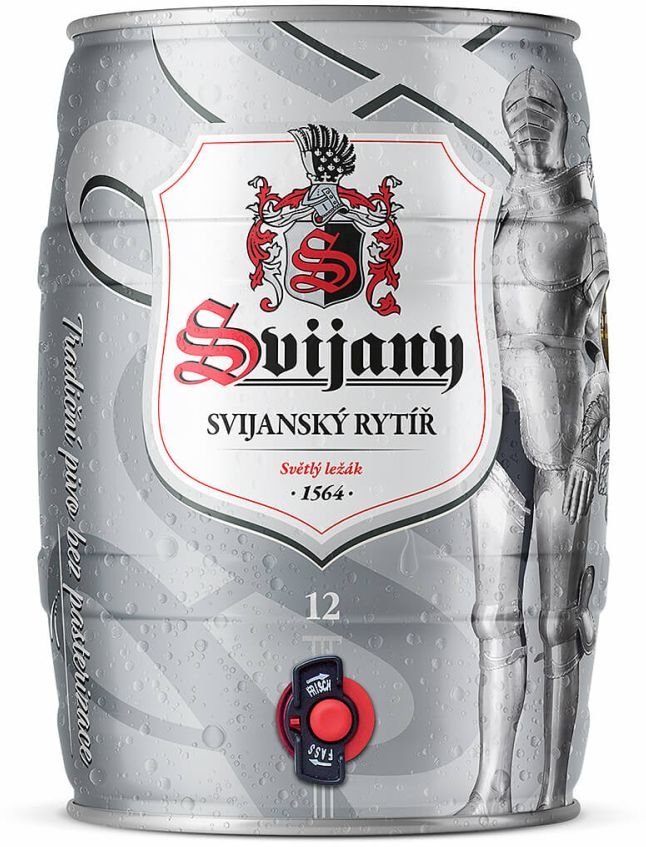 Svijanský Rytíř 12 Světlý Ležák Soudek 5l 5%