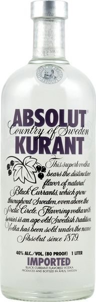 Absolut Kurant 1l 40%