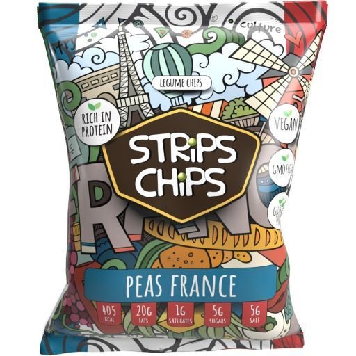 Strips Peas France 90g