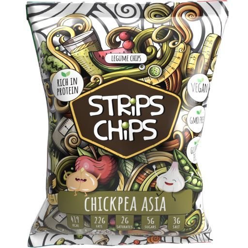 Strips Chickpeak Asia 90g