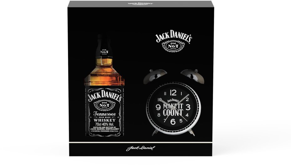 Jack Daniel's No.7 + Retro Budík 0