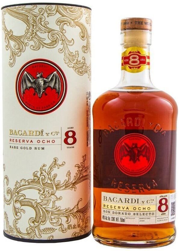 Bacardi Reserva Ocho Rare Gold 8y 0