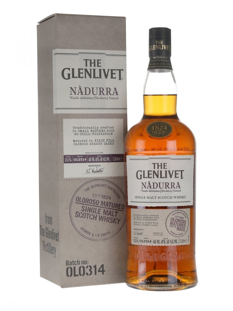 Glenlivet Nadurra Oloroso Cask Strength 1l 48