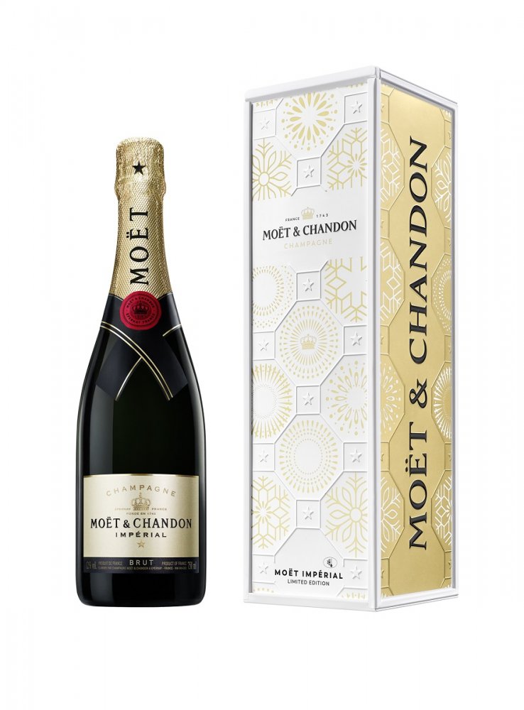 Moët & Chandon Impérial Brut Metal Christmas Edition 0