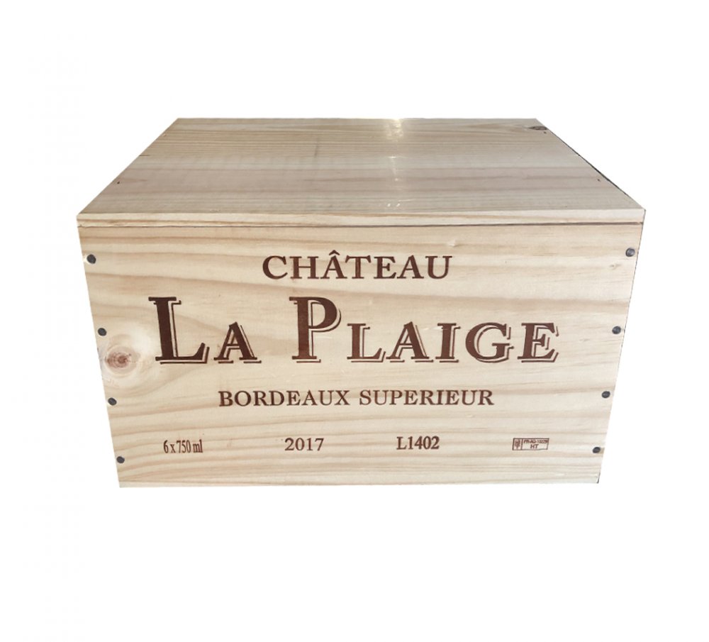 Château La Plaige Bordeaux Superieur Rouge 6×0