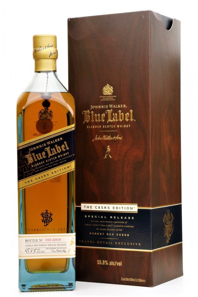 Johnnie Walker Blue Label The Cask Edition 1l 55