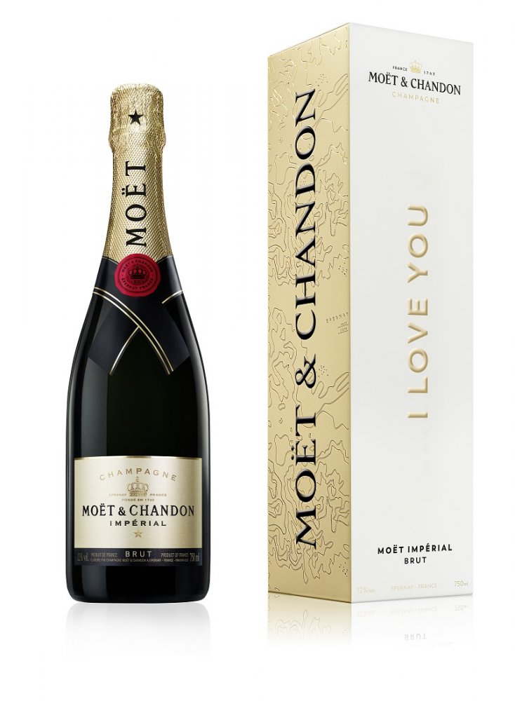 Moët & Chandon Impérial Brut I LOVE YOU 0