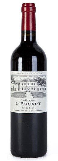 Chateau L´Escart Eden Bordeaux Supérieur Rouge BIO 2020 0