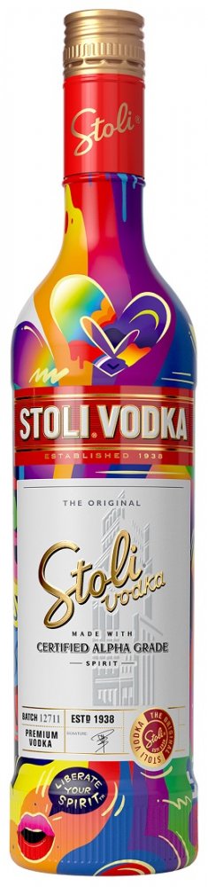 Stoli vodka Night edition 1l 40%