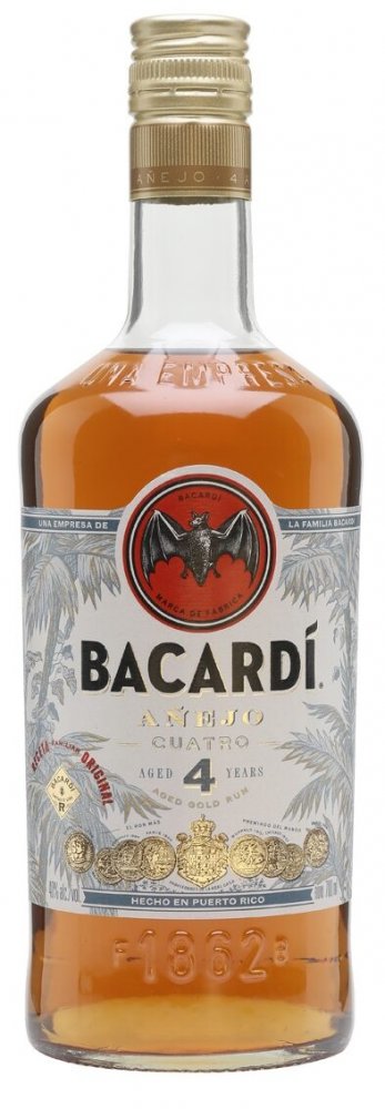 Bacardi Anejo Cuatro 4y 0