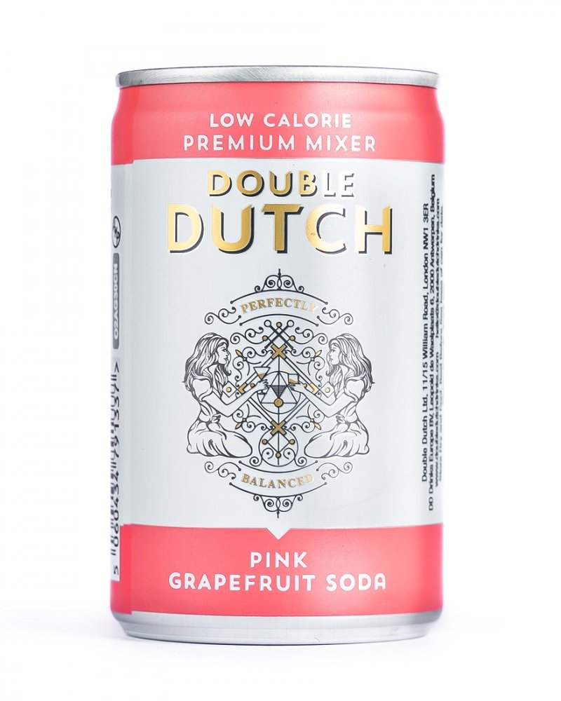 Double Dutch Pink grapefruit soda 0