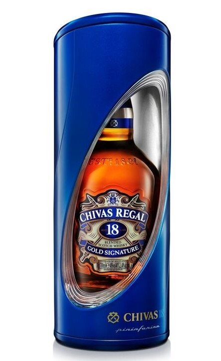 Pečeť a vzkaz: Chivas Regal Pininfarina 18y 0