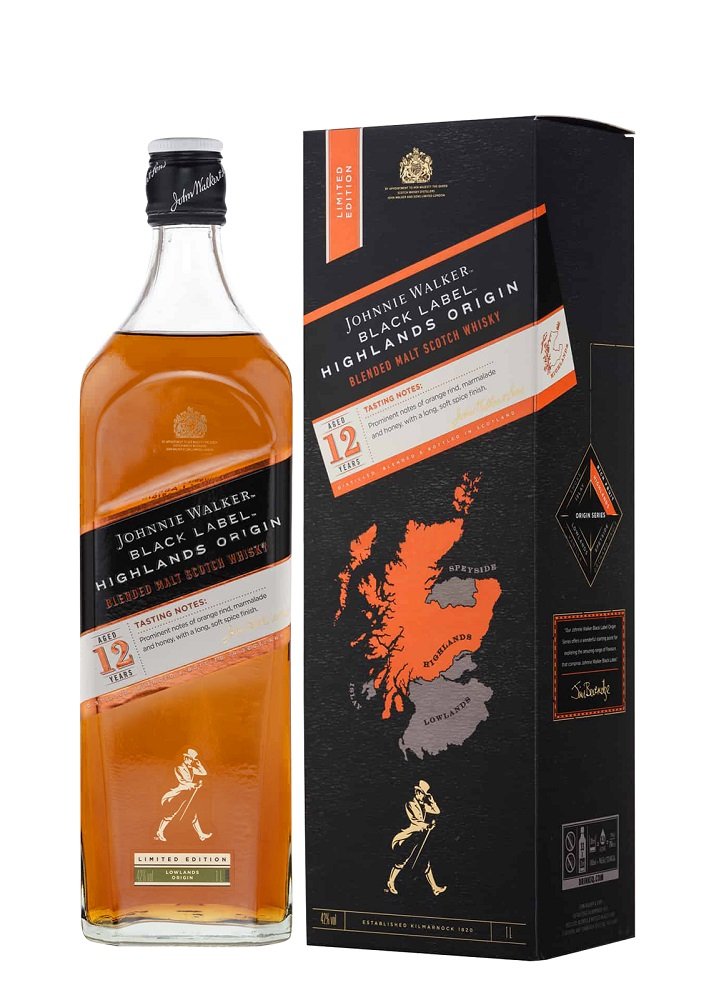 Johnnie Walker Black Label Highlands Origin 12y 0