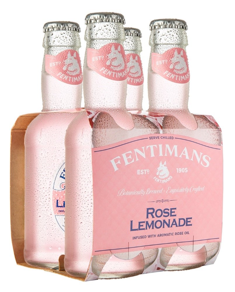 Fentimans Rose Lemonade 4×0