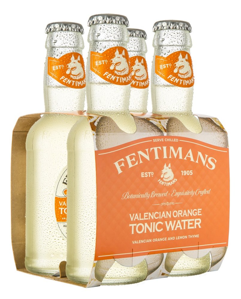 Fentimans Valencian Orange Tonic Water 4×0