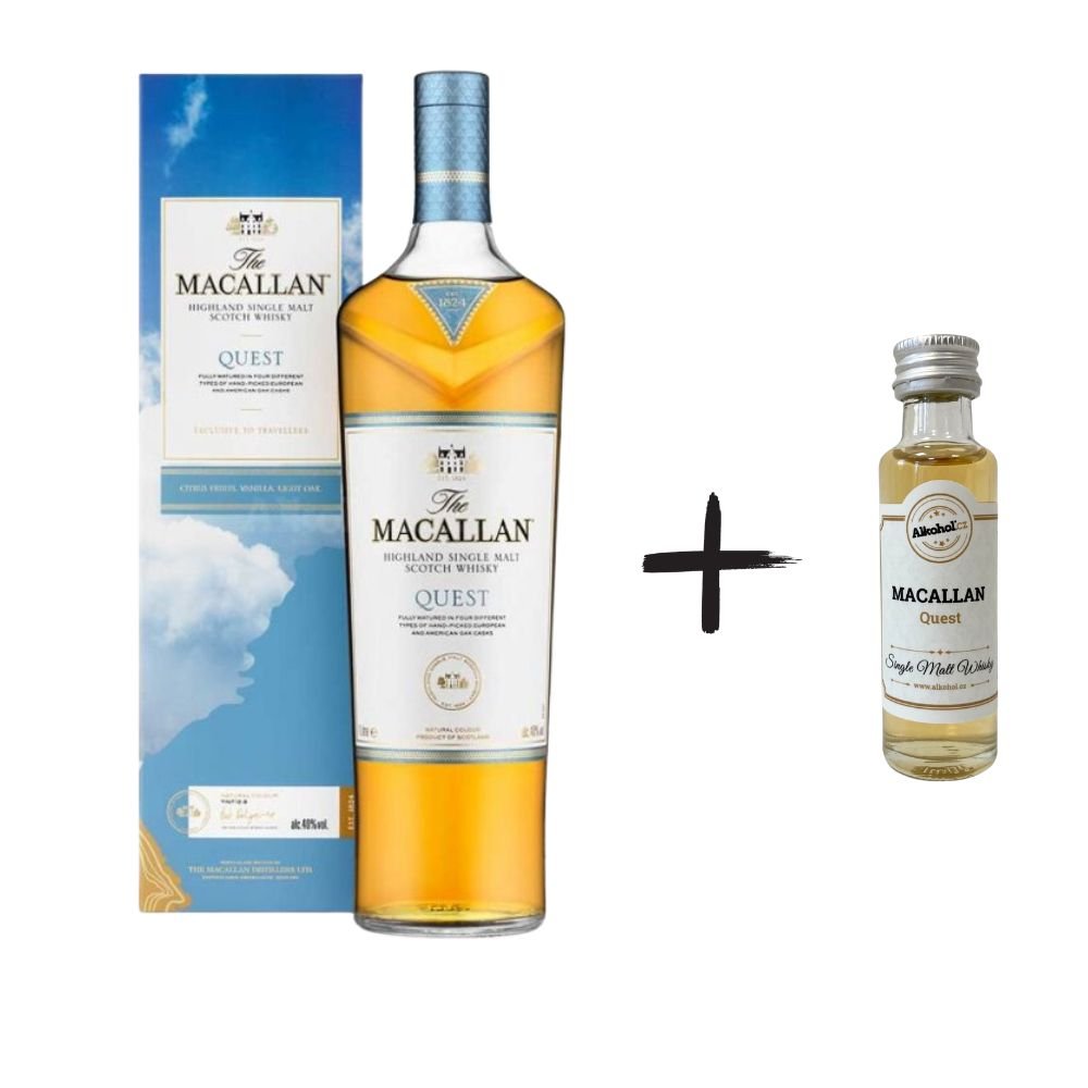 Macallan Quest 1l 40% GB + miniatura