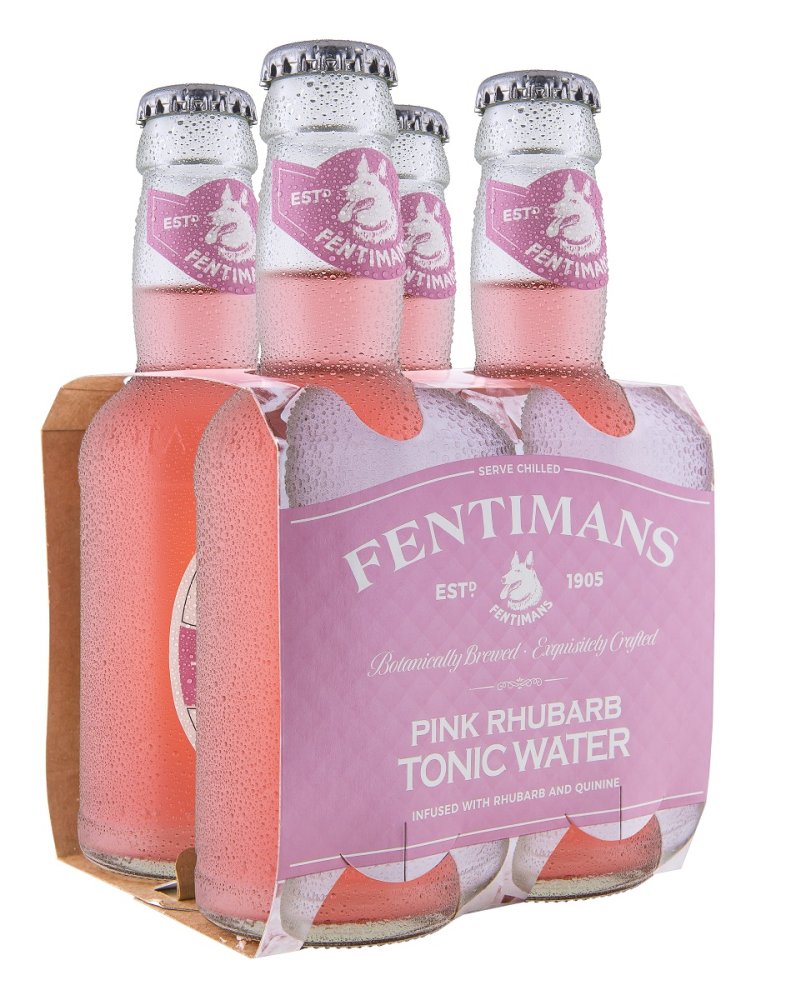 Fentimans Pink Rhubarb Tonic 4×0