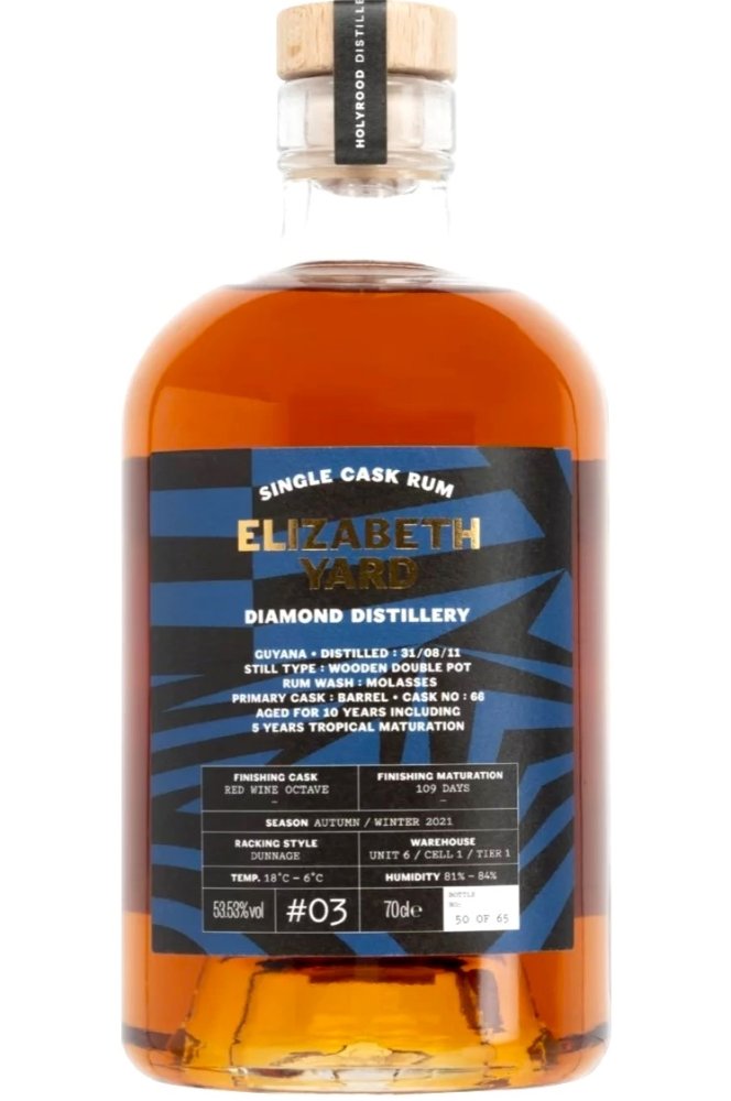 Elizabeth Yard Rum Diamond Guyana 10y 2011 0