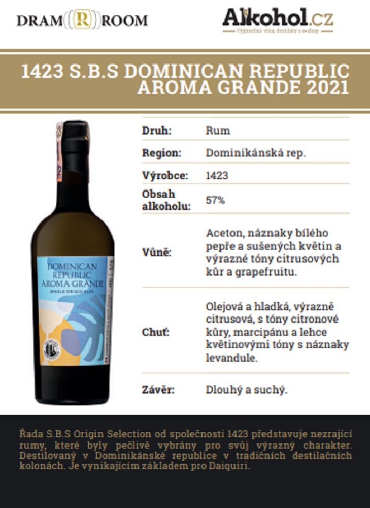 S.B.S Dominican Republic Aroma Grande 0