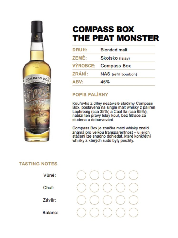 Compass Box The Peat Monster 0