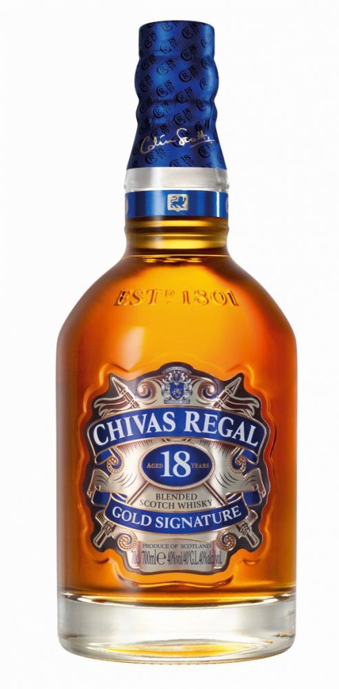 Pečeť a vzkaz: Chivas Regal 18y 0