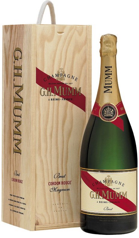 Ručně psaný vzkaz: Mumm Cordon Rouge Brut 1