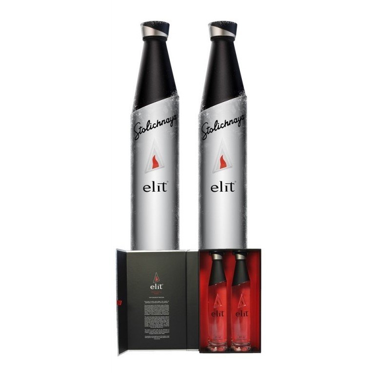 Stolichnaya Elit 1l 40% sada 2x0