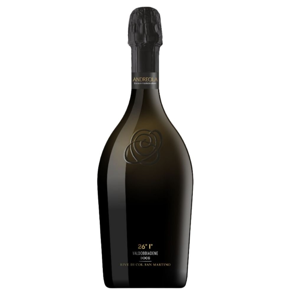 Andreola 26° PRIMO Prosecco Superiore Valdobbiadene DOCG Extra Brut 0