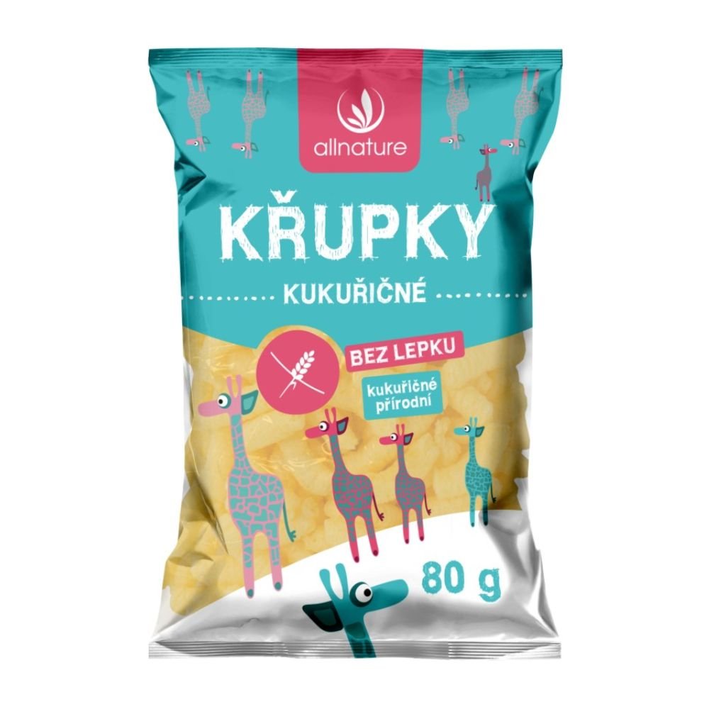 Allnature Kukuřičné křupky 80g