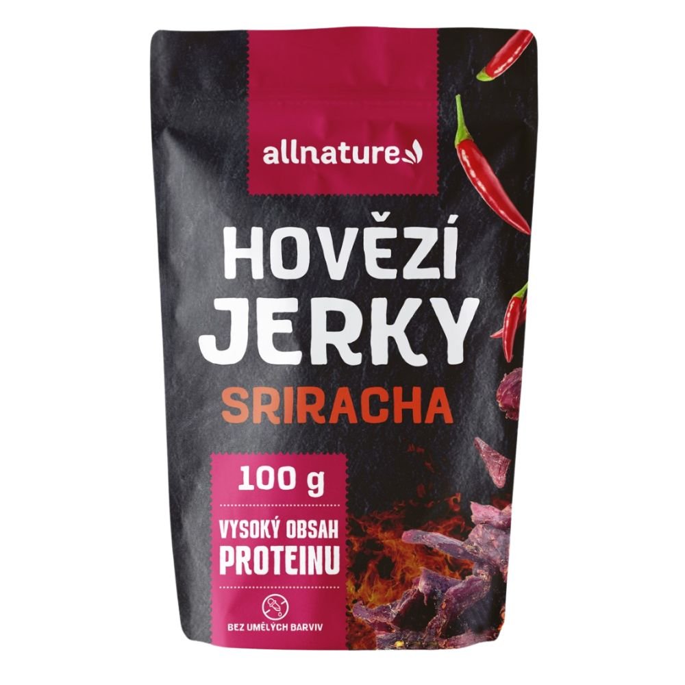 Allnature Beef Sriracha Jerky 25g