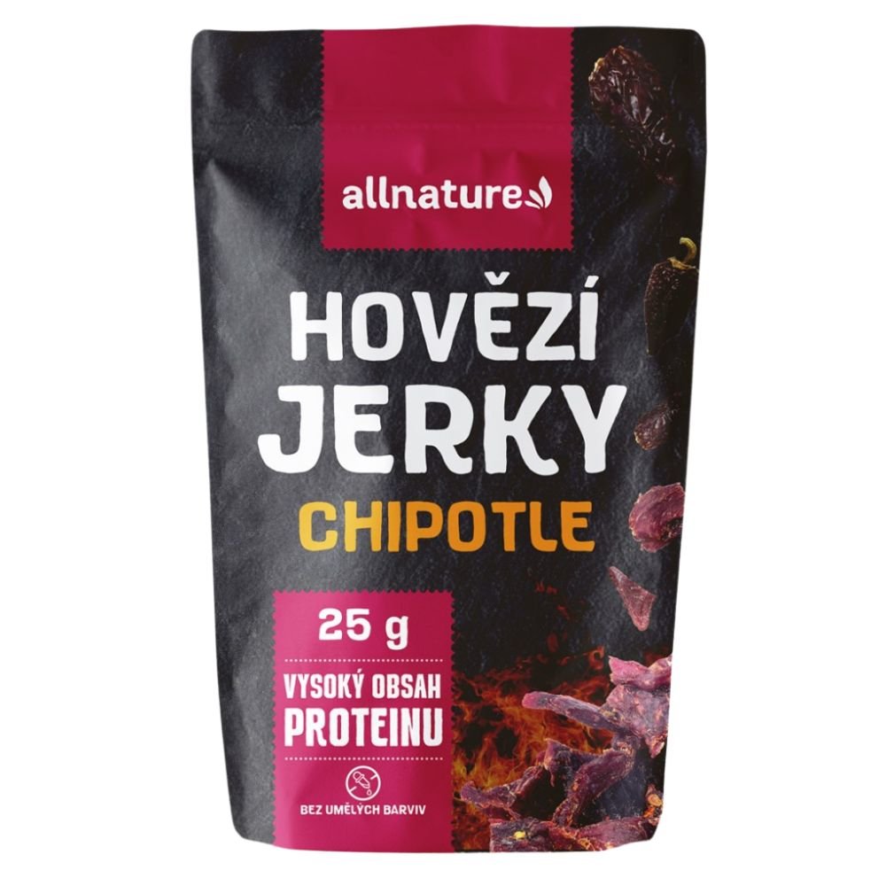 Allnature Beef Chipotle Jerky 25g