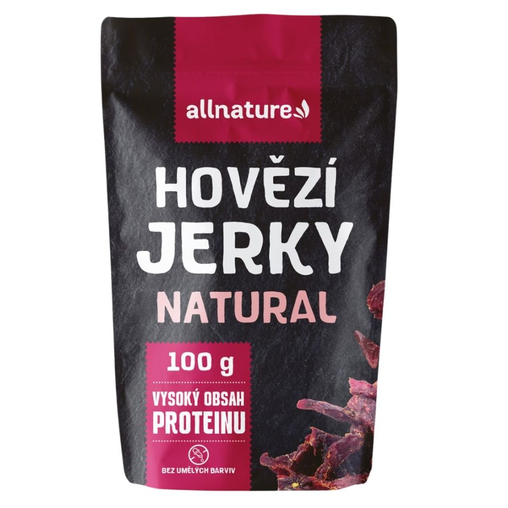 Allnature Beef Natural Jerky 100g