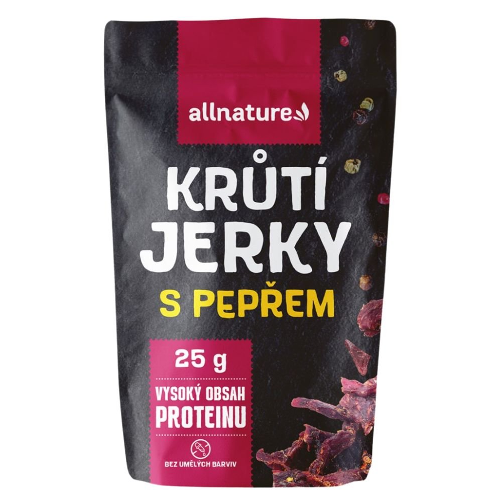 Allnature Turkey Pepper Jerky 25g