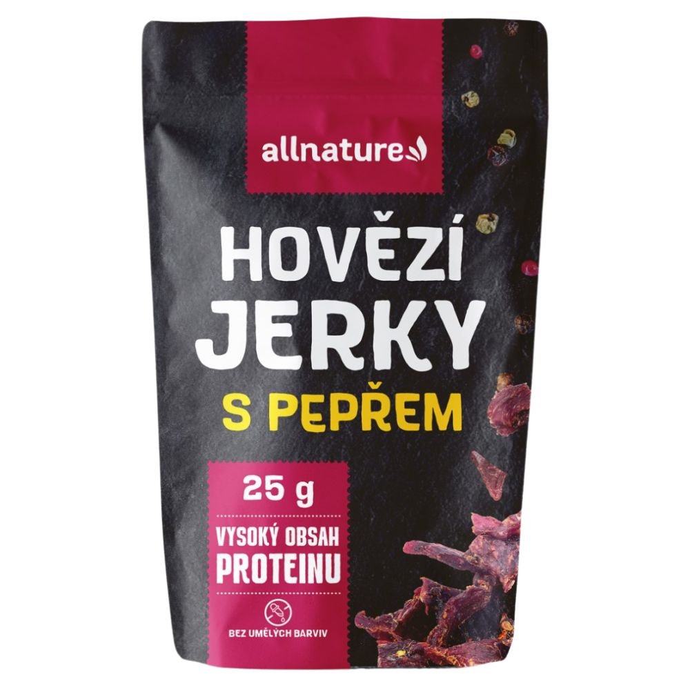Allnature Beef Pepper Jerky 25g