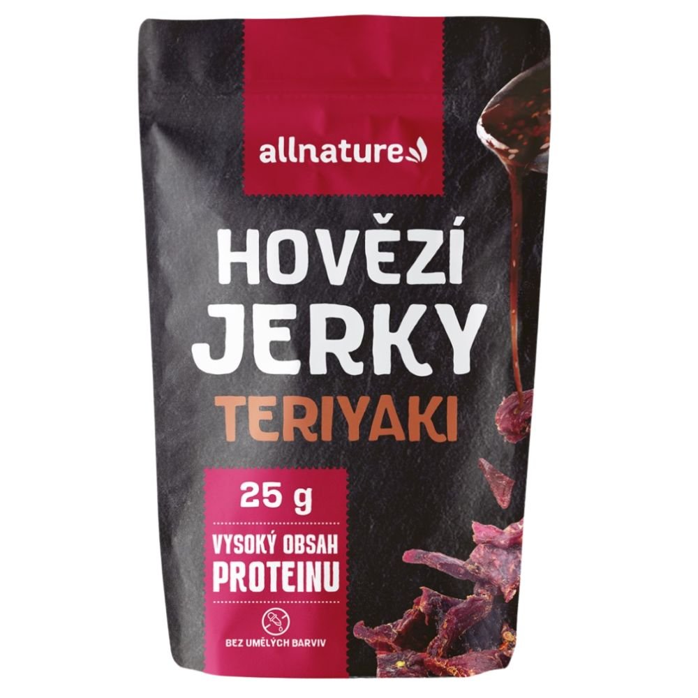 Allnature Beef Teriyaki Jerky 25g