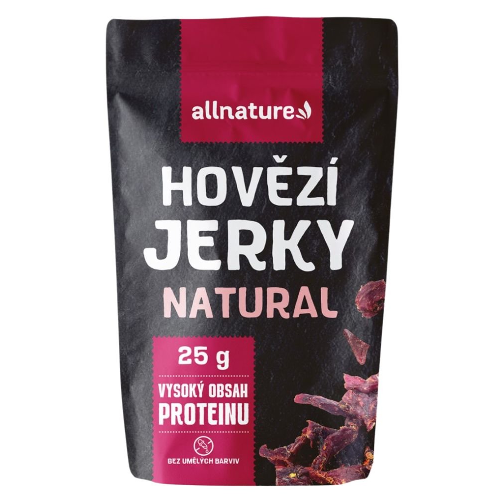 Allnature Beef Natural Jerky 25g
