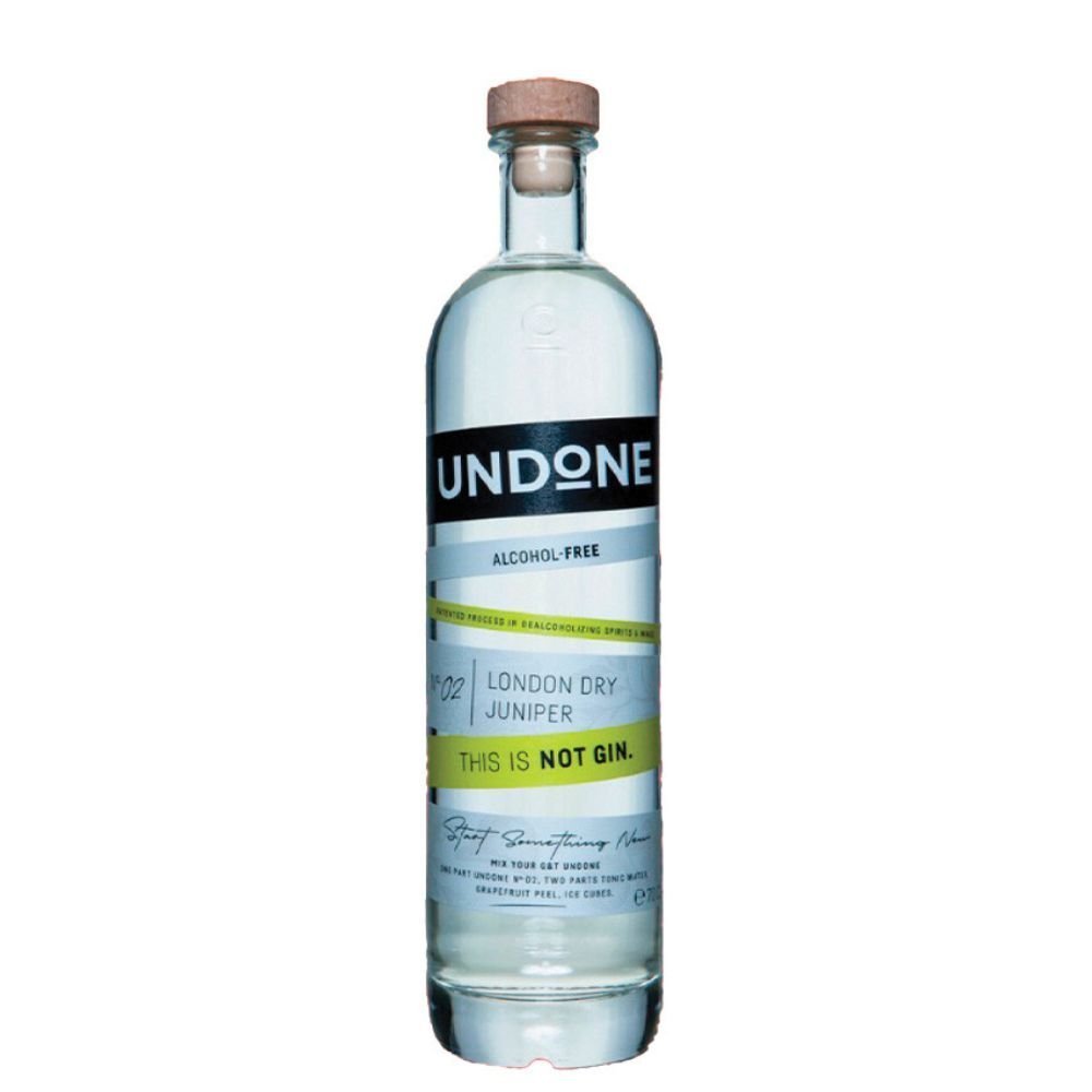 UNDONE London Dry Juniper Not Gin 0