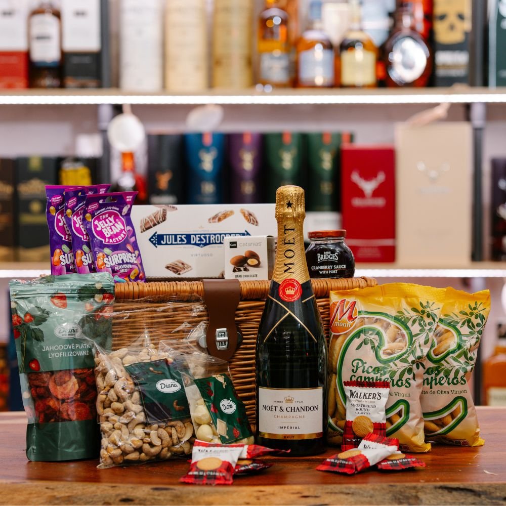 Dárkový Piknikový Koš s Alkoholem - Moët & Chandon 0