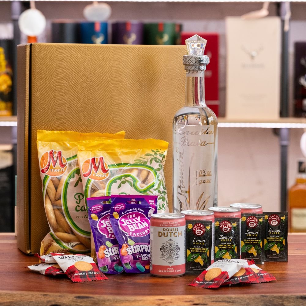Dárková Krabice s Alkoholem - Tequila Don Ramón Silver 0