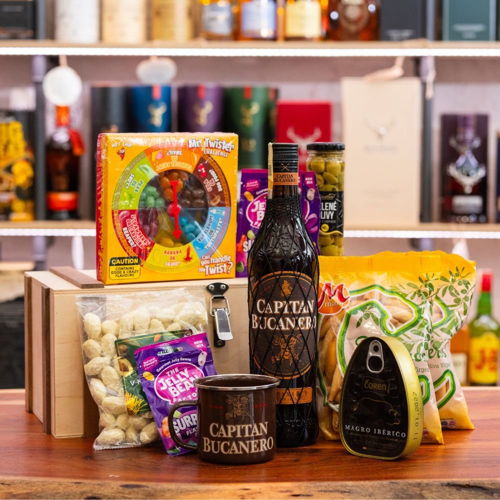 Dárkový Box s Alkoholem - Capitan Bucanero Elixir 0
