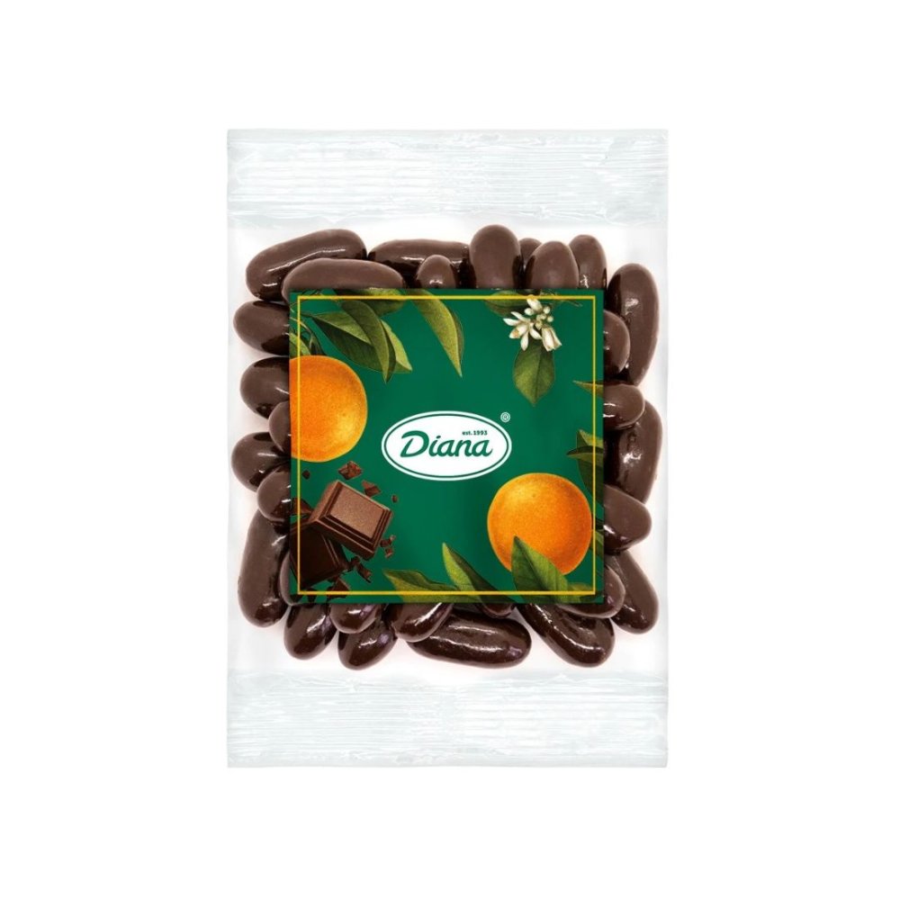 Pomerančová kůra v polevě z hořké čokolády 100g